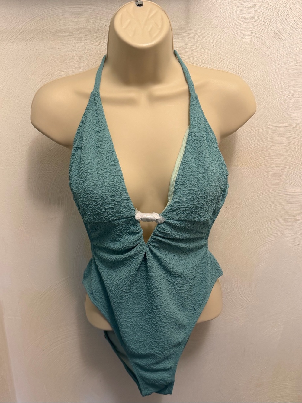 CUPSHE teal swimsuit NWT